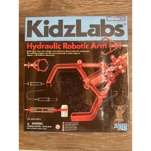 KidzLabs Hydraulic Robotic Arm 4M Technology Robot Kids Science Project Toy New